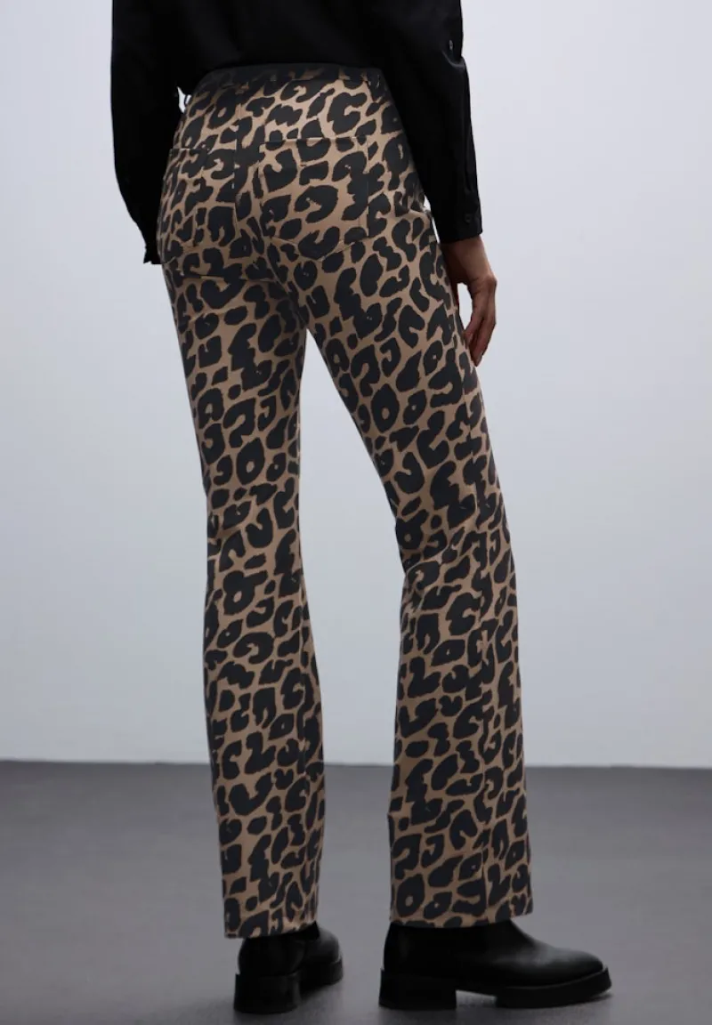 Street One Hosen*Leo Bootcut Hose silk brown