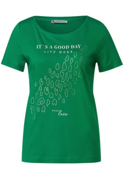 Street One Shirts*Leo Folienprint Shirt brisk green