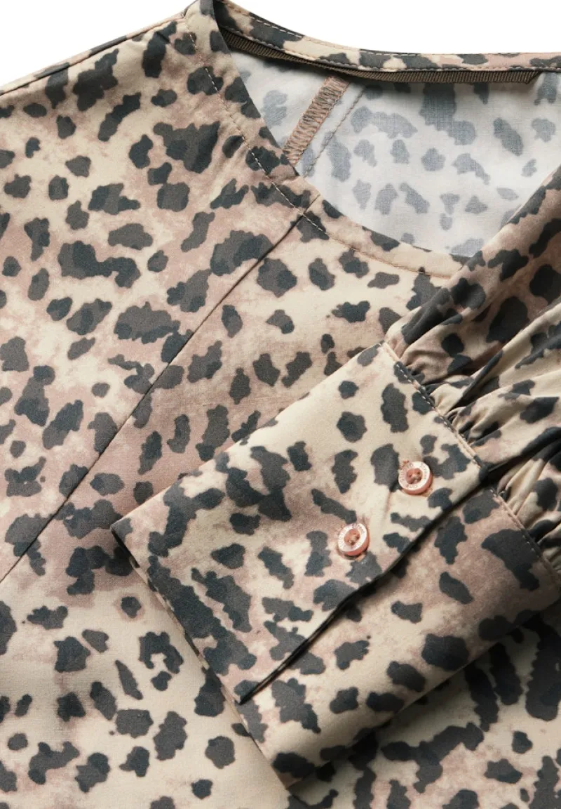 STREET ONE STUDIO Blusen*Leo Raglan Bluse creamy brown