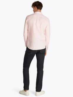 Tommy Hilfiger Hemden|Big Boys*LINEN BLEND SOLID RF SHIRT pink lily