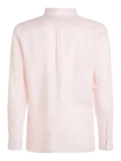 Tommy Hilfiger Hemden|Big Boys*LINEN BLEND SOLID RF SHIRT pink lily