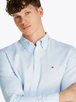 Tommy Hilfiger Hemden|Big Boys*LINEN BLEND SOLID RF SHIRT breezy blue