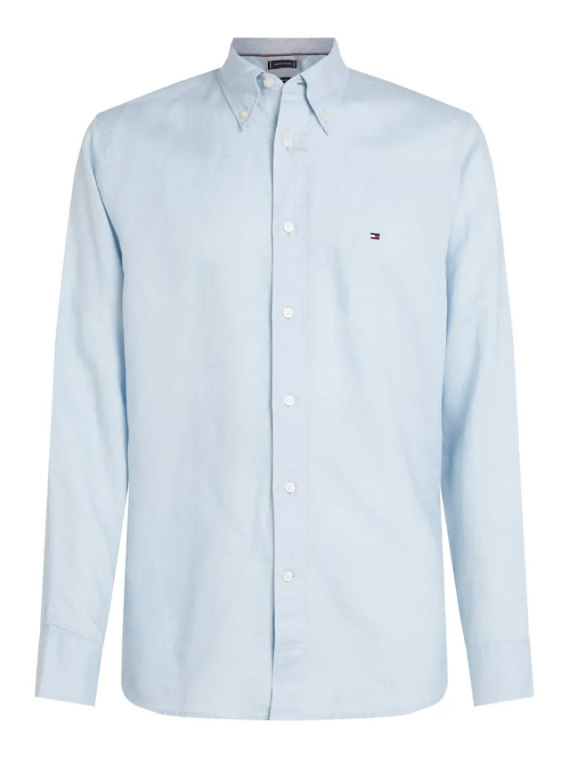 Tommy Hilfiger Hemden|Big Boys*LINEN BLEND SOLID RF SHIRT breezy blue