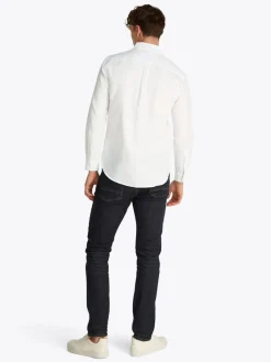 Tommy Hilfiger Hemden|Big Boys*LINEN BLEND SOLID RF SHIRT th optic white