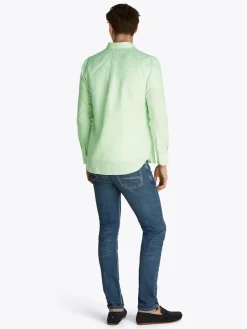 Tommy Hilfiger Hemden|Big Boys*LINEN BLEND SOLID RF SHIRT opal green