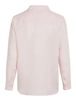 Tommy Hilfiger Blusen*LINEN RELAXED SHIRT LS whimsy pink