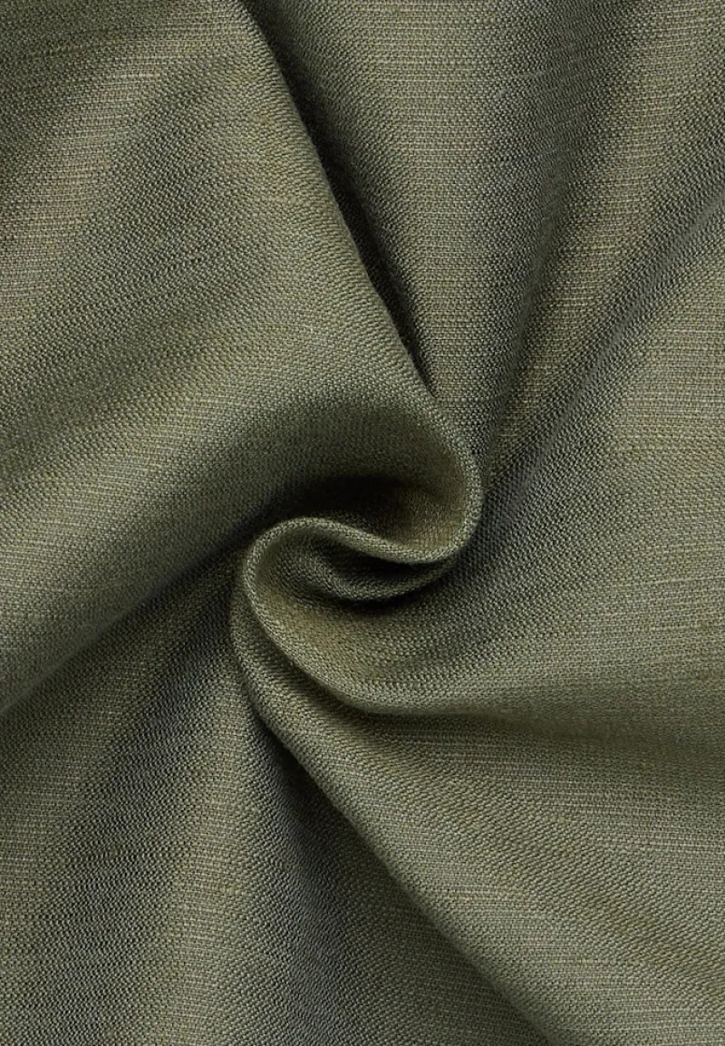 ETERNA Hemden|Big Boys*Linen Shirt Twill Langarm khaki