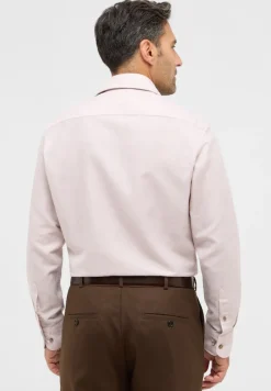 ETERNA Hemden|Big Boys*Linen Shirt Twill Langarm sand