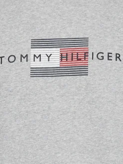 Tommy Hilfiger Pullover & Sweatshirts*LINES HILFIGER CREWNECK light grey heather