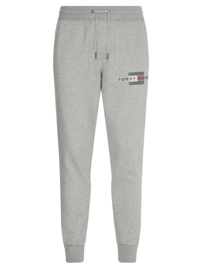Tommy Hilfiger Hosen*LINES HILFIGER SWEATPANT light grey heather