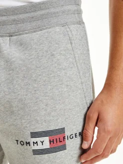Tommy Hilfiger Hosen*LINES HILFIGER SWEATPANT light grey heather