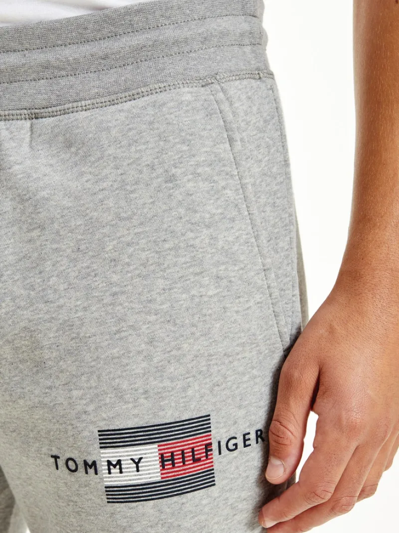 Tommy Hilfiger Hosen*LINES HILFIGER SWEATPANT light grey heather