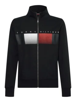 Tommy Hilfiger Pullover & Sweatshirts|Big Boys*LOGO FULL ZIP MOCK NECK desert sky