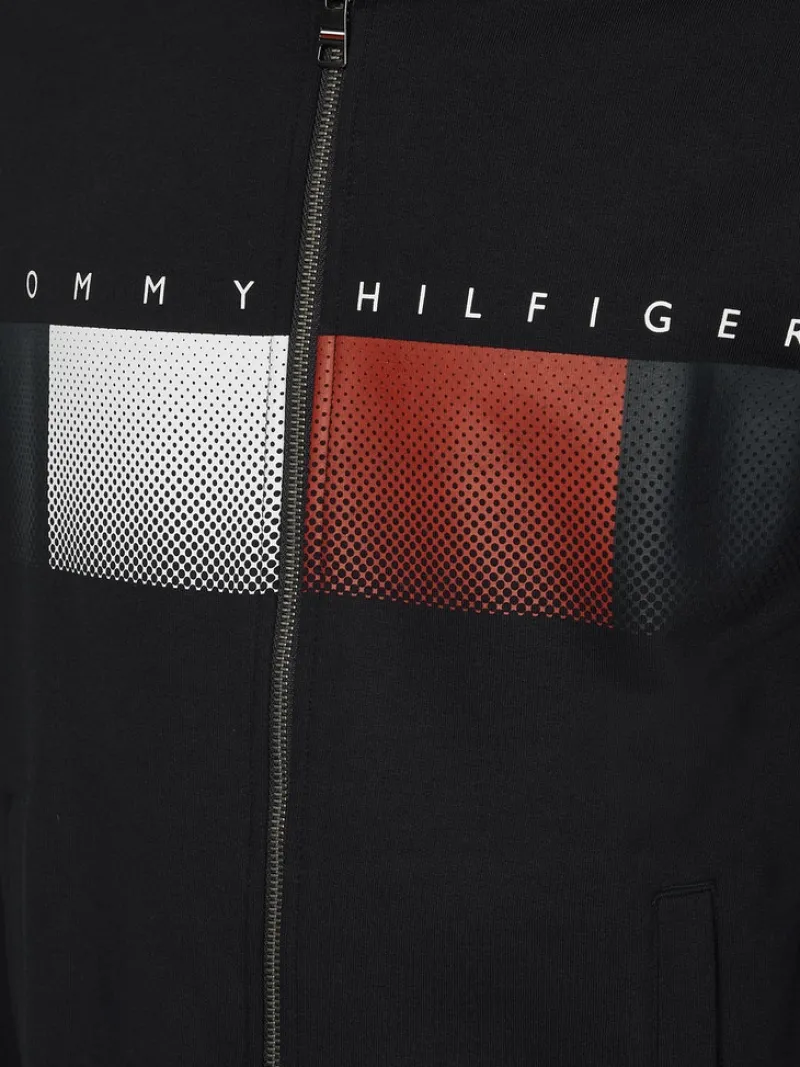 Tommy Hilfiger Pullover & Sweatshirts|Big Boys*LOGO FULL ZIP MOCK NECK desert sky