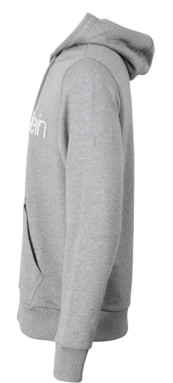 Calvin Klein Pullover & Sweatshirts*LOGO HOODIE AUS BIO-BAUMWOLLE Grau