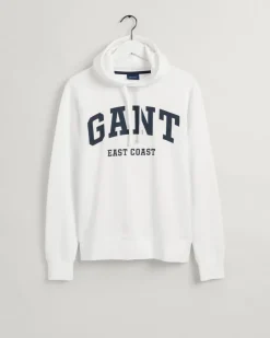 Gant Pullover & Sweatshirts|Big Boys*Logo Hoodie eggshell