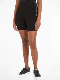 Calvin Klein Jeans Shorts*LOGO TAPE MILANO CYCLING SHORTS ck black