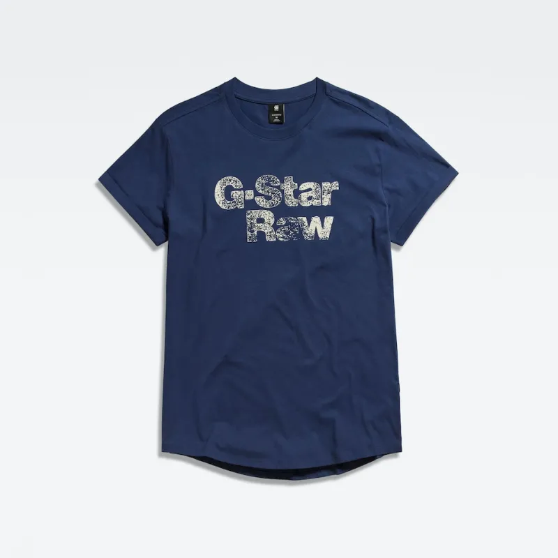 G-star Raw Shirts*Logo T-Shirt sartho blue