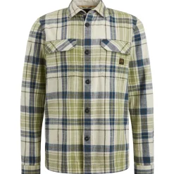 PME Legend Hemden|Big Boys*Long Sleeve Shirt Ctn Yd Check sage