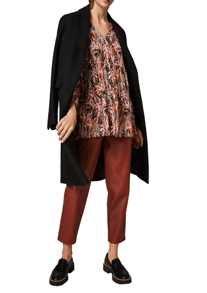 Comma Blusen*Longbluse Schwarz