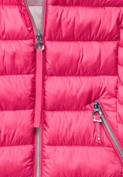 Street One Westen*Longweste mit Kapuze joyful pink