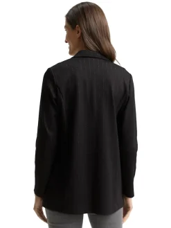 Tom Tailor Jacken*Loose Fit Blazer mit Glitzer-Effekt pinstripe with lurex