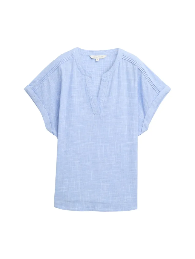 Tom Tailor Blusen*Loose Fit Bluse dreamy blue