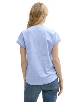 Tom Tailor Blusen*Loose Fit Bluse dreamy blue