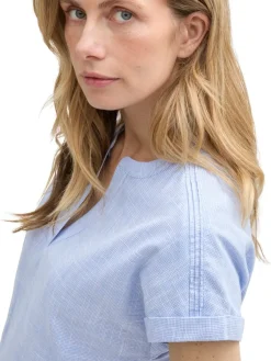 Tom Tailor Blusen*Loose Fit Bluse dreamy blue