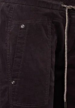 Street One Hosen*Loose Fit Cordhose dark pure grey