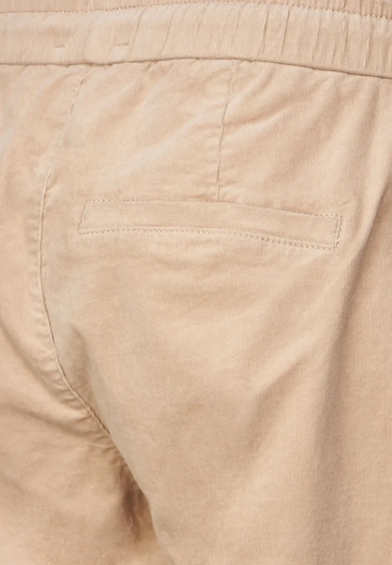 Street One Hosen*Loose Fit Cordhose dull bleached sand