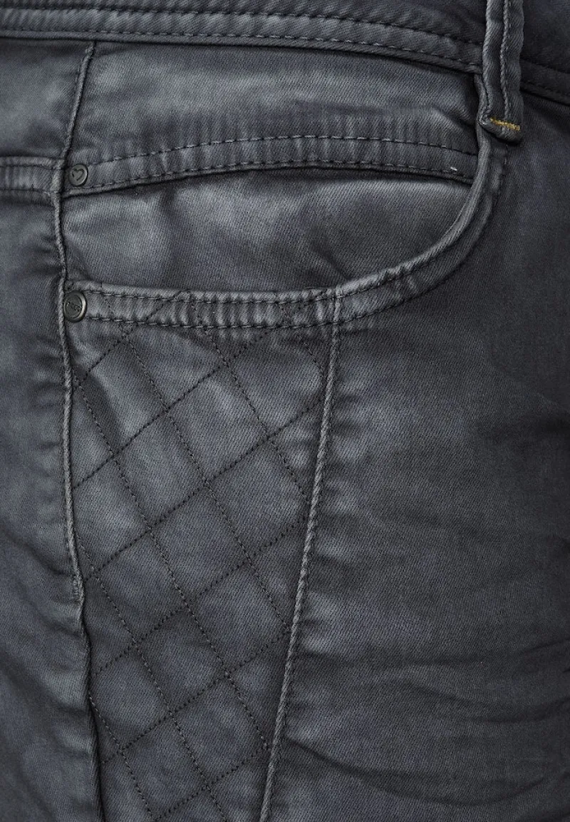 Cecil Hosen*Loose Fit Damenhose dark silver