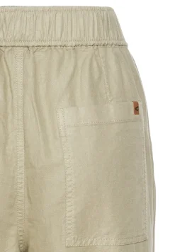 Camel Active Jeans*Loose Fit Hose aus Leinenmix dark straw