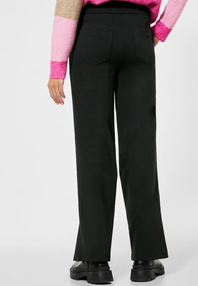 Street One Hosen*Loose Fit Hose Black