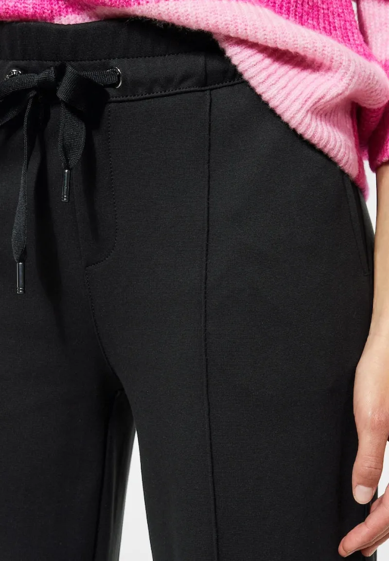 Street One Hosen*Loose Fit Hose Black