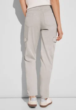 Street One Hosen*Loose Fit Hose clean sand