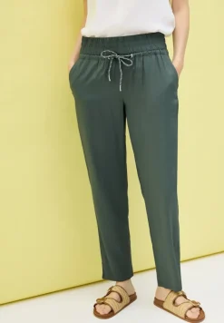 Cecil Hosen*Loose Fit Hose dark balmy khaki