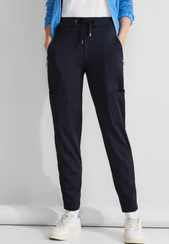Street One Hosen*Loose Fit Hose deep blue