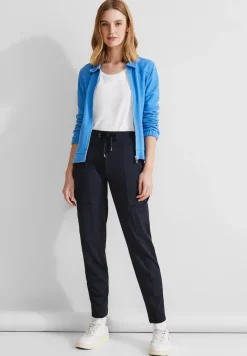 Street One Hosen*Loose Fit Hose deep blue