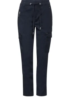 Street One Hosen*Loose Fit Hose deep blue