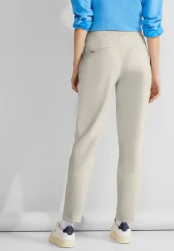 Street One Hosen*Loose Fit Hose dolomite stone