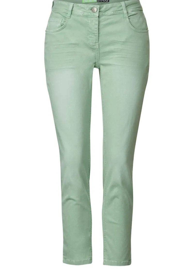 Cecil Shorts*Loose Fit Hose in 7/8 fresh salvia green