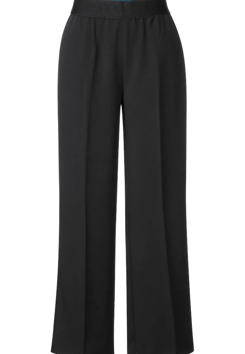 Street One Hosen*Loose Fit Hose mit Stretch Black