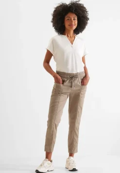 Street One Hosen*Loose Fit Hose smooth sand