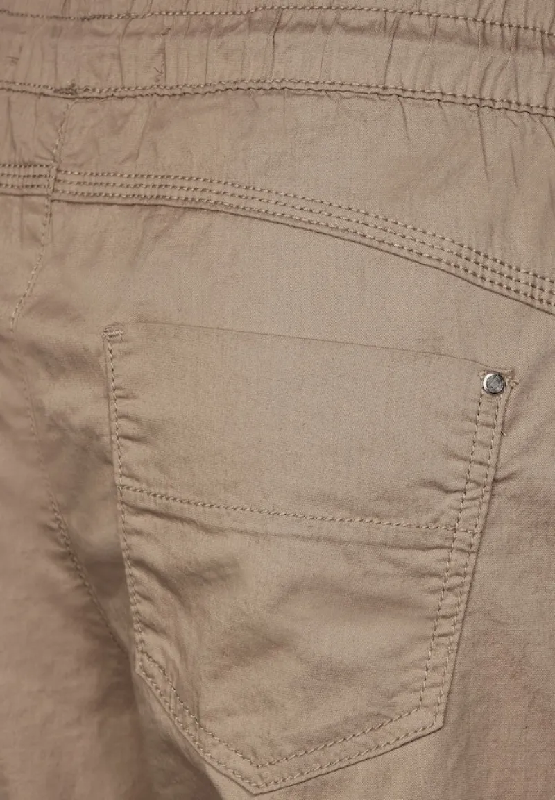Street One Hosen*Loose Fit Hose smooth sand