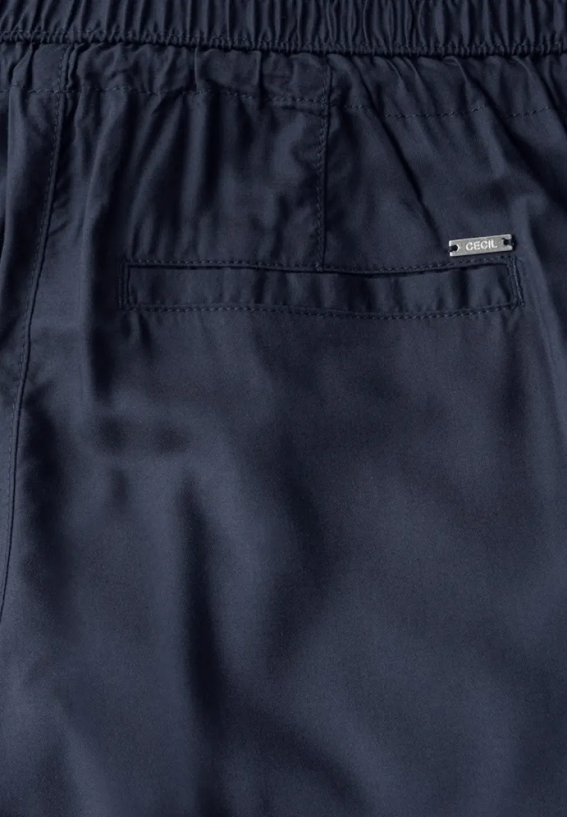 Cecil Hosen*Loose Fit Hose urban navy blue
