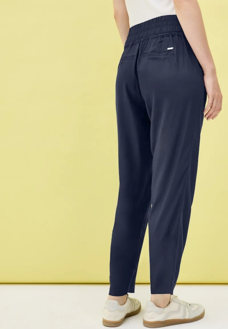 Cecil Hosen*Loose Fit Hose urban navy blue