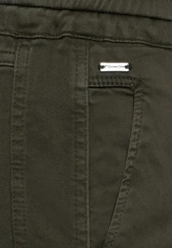 Street One Hosen*Loose Fit im Materialmix bassy olive