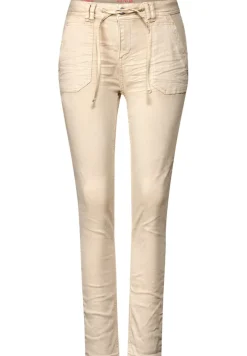 Street One Hosen*Loose Fit Jeans Beige