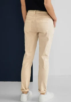 Street One Hosen*Loose Fit Jeans Beige